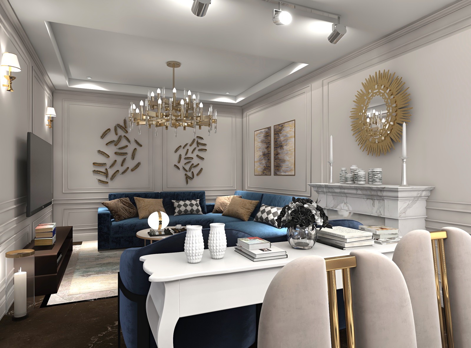 Гостиная (разные варианты)