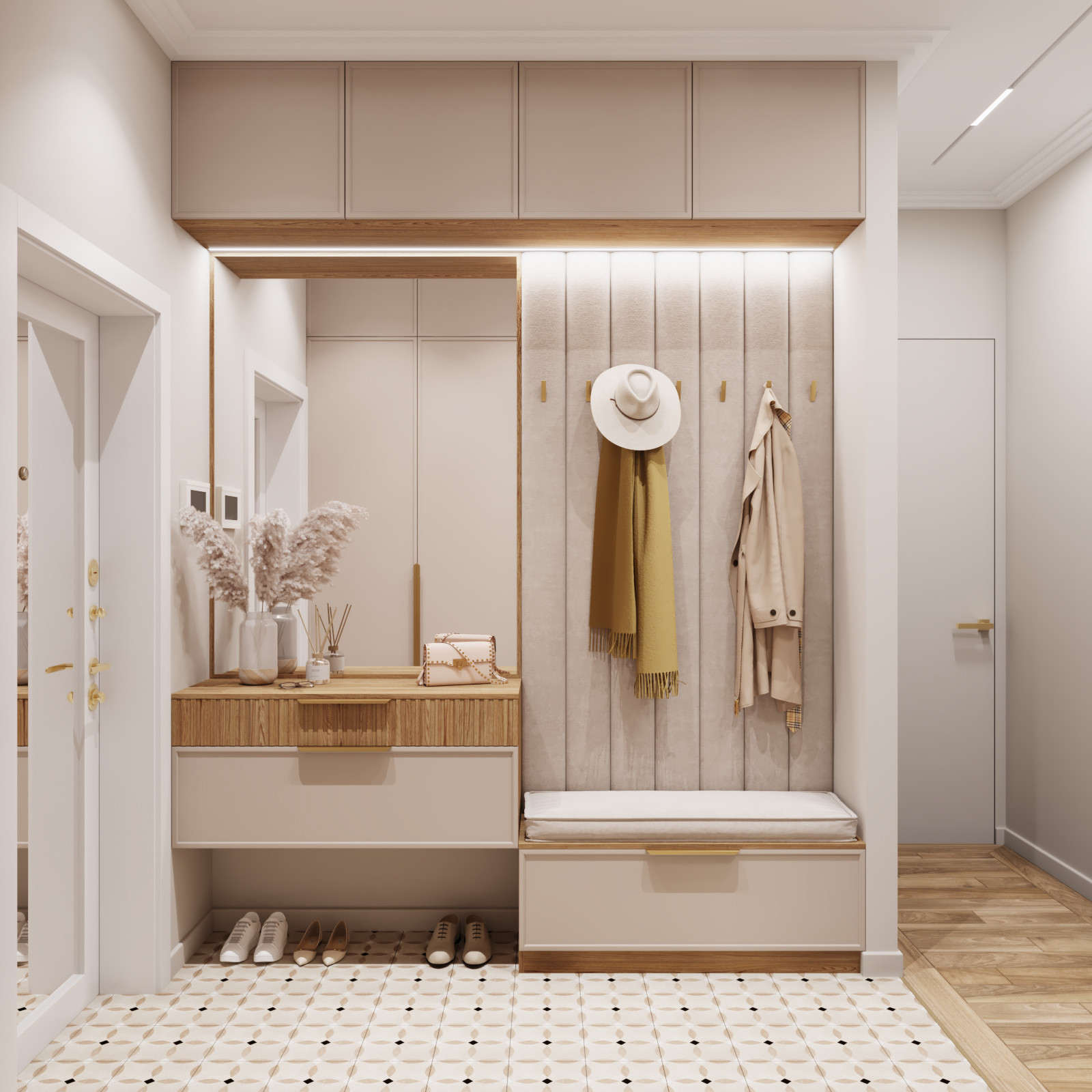 Дизайн-проект квартиры в ЖК Скандинавия