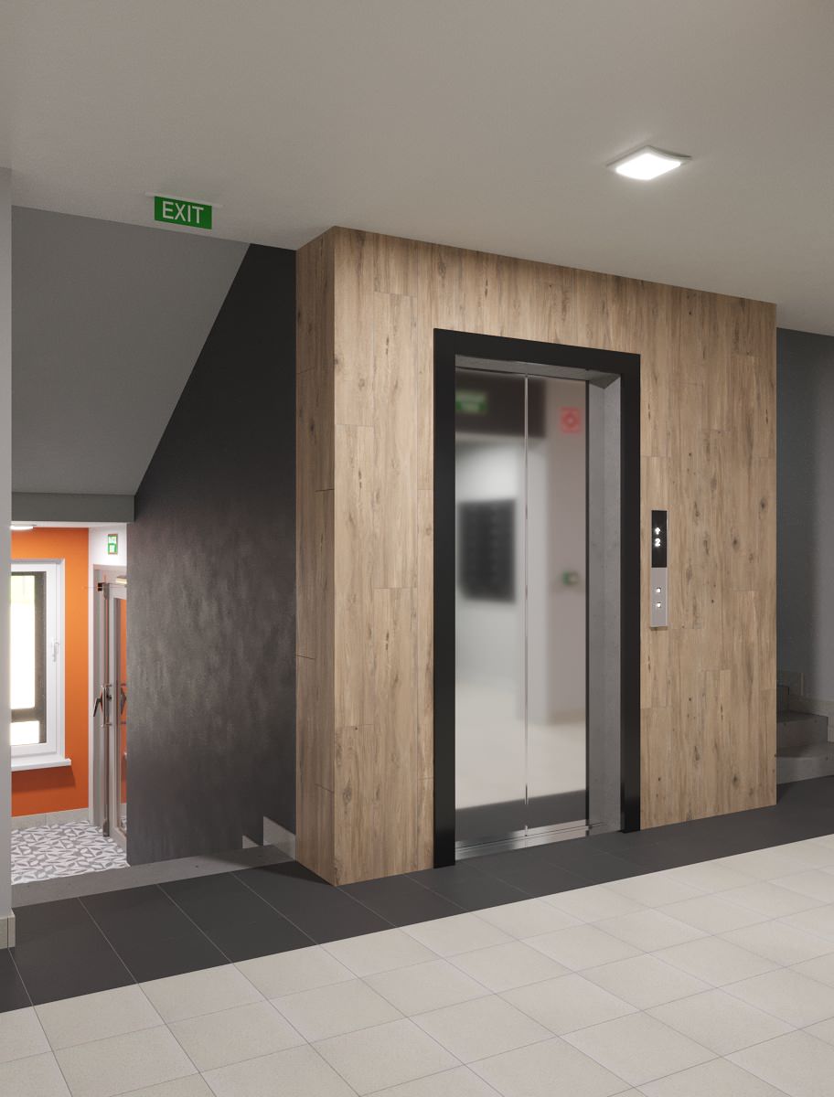 Дизайн подъезда многоквартирного дома в Уфе