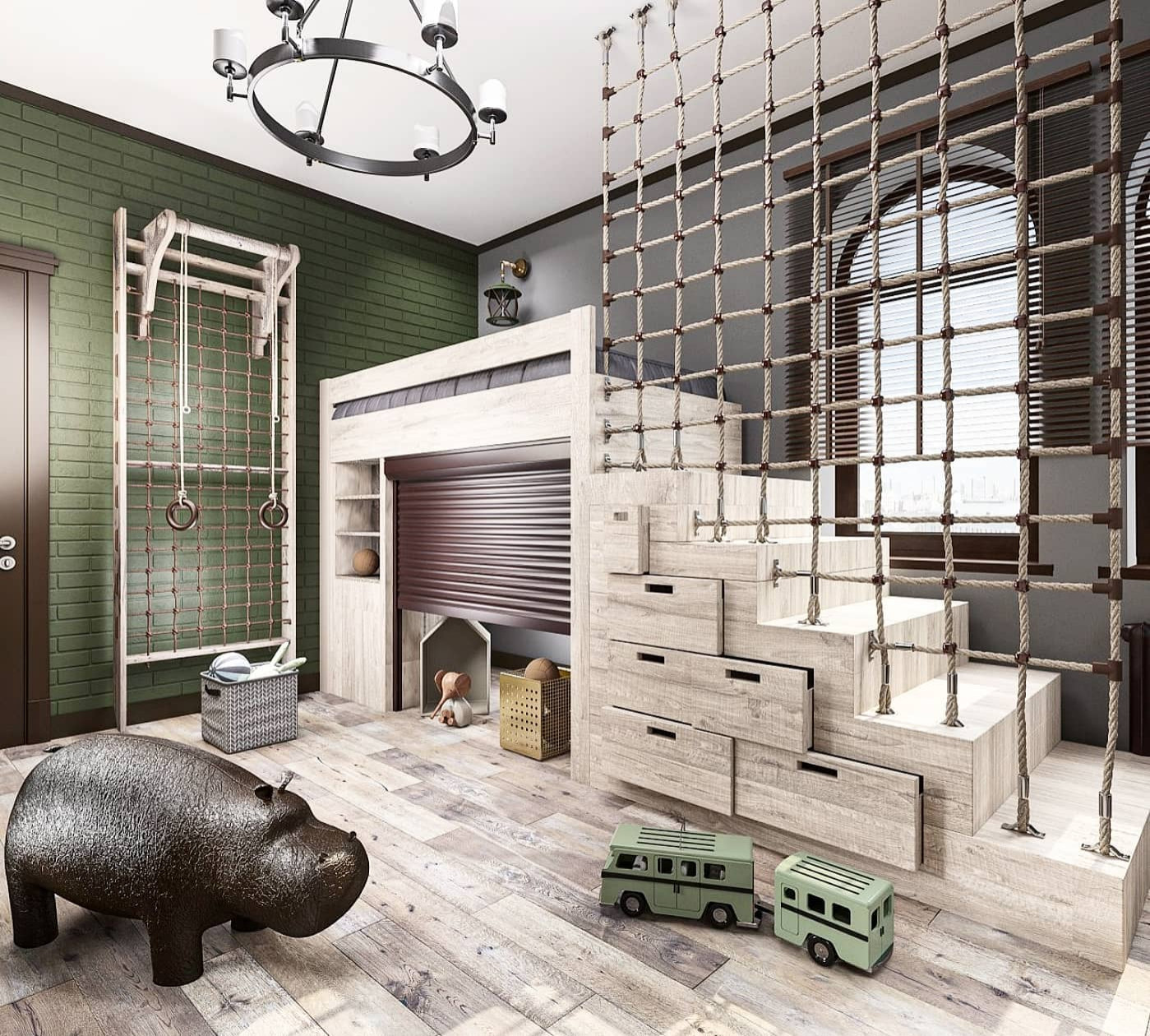 Квартира в стиле лофт 107 кв.м