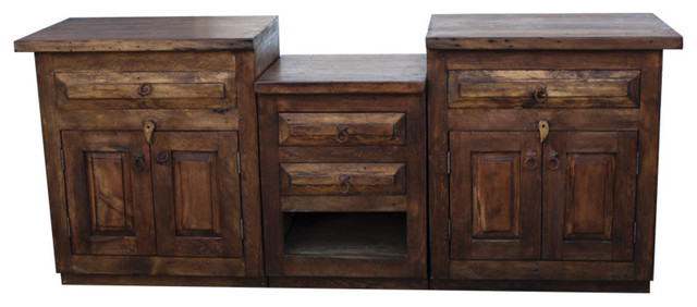 Double Sink Vanity From Reclaimed Wood Farmhouse Bathroom Double Sink Vanity From Reclaimed Wood
