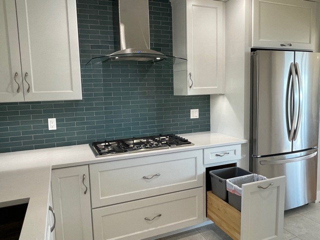 El Cerrito Hills Bright and Brick Kitchen