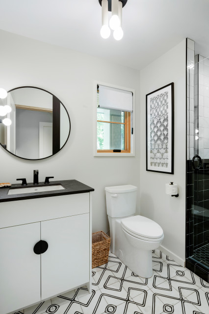 Warm-Modern contemporary-bathroom