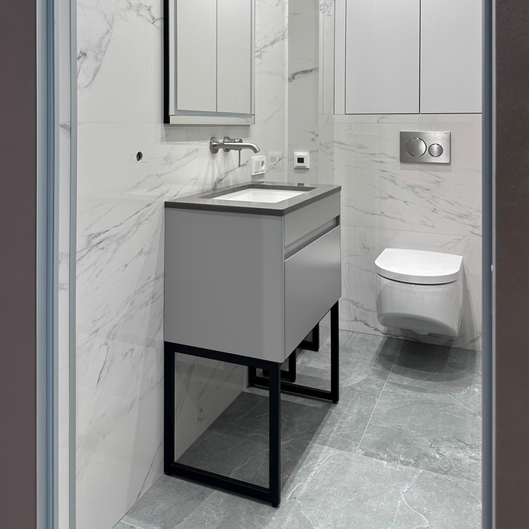 Санузел с инсталляцией