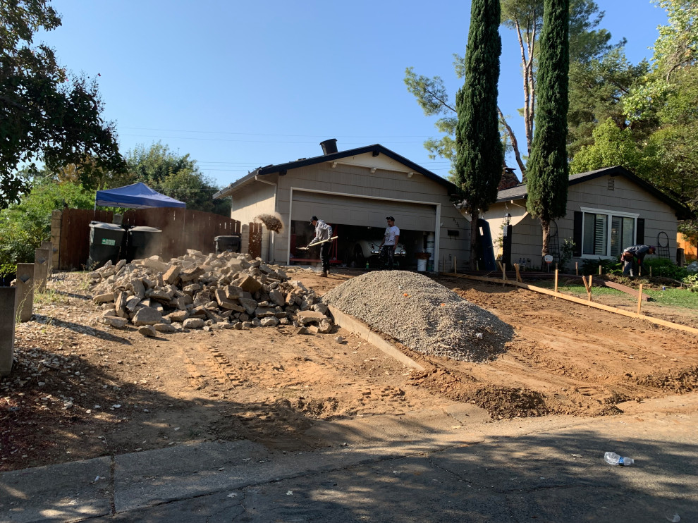 Curb Appeal Transformation with Custom Hardscape & Landscape Design
