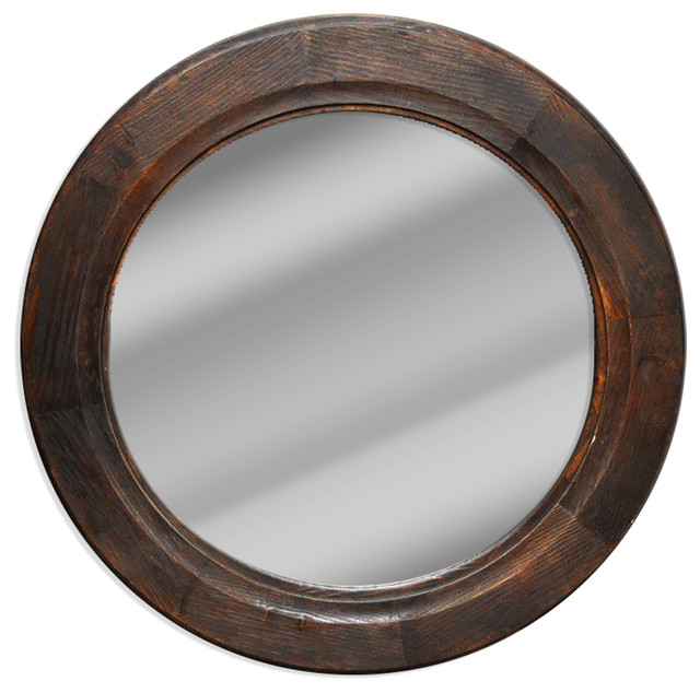 PTM IMAGES 5.25" Round Mirror, 36x36" Wall Mirrors Houzz