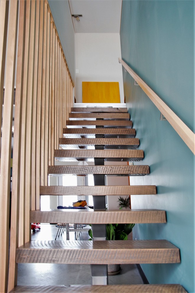 Design ideas for an eclectic staircase in New York.