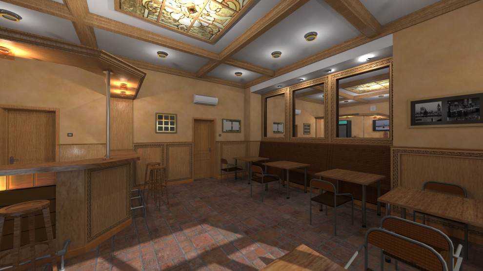 Дизайн проект кафе-бара