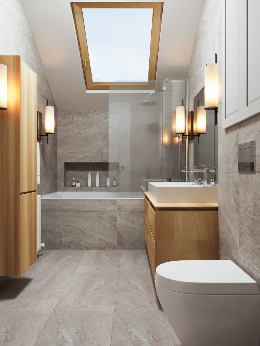 Проект интерьеров дома под Петербургом