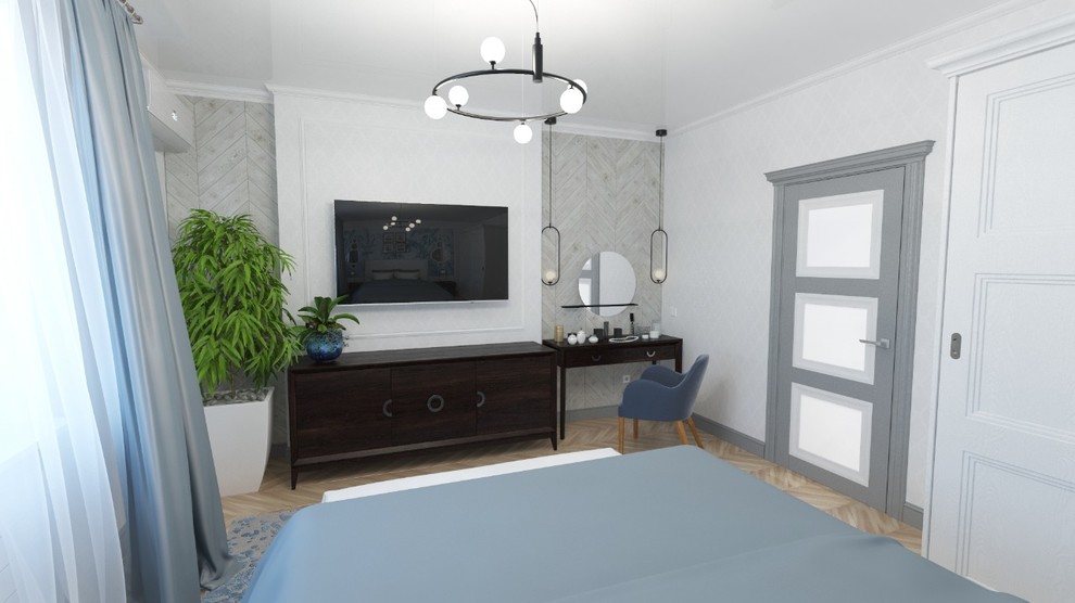 Дизайн-проект дома в классическом современном стиле