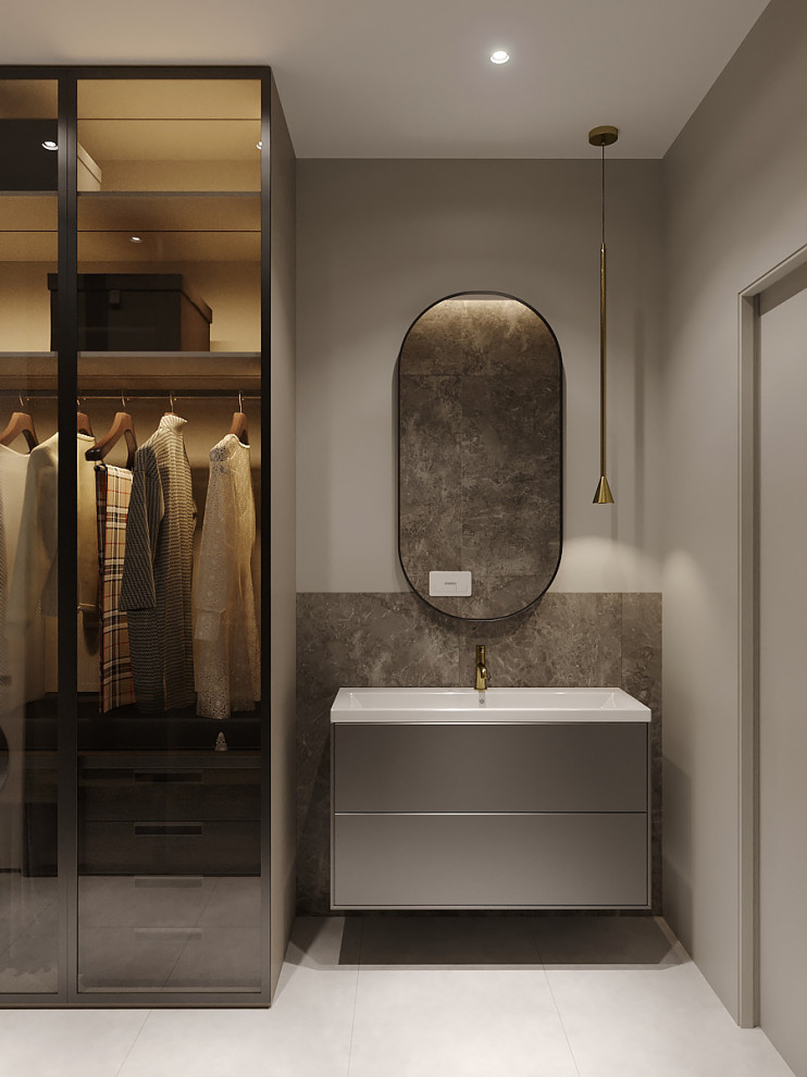 Дизайн-проект интерьера частного одноэтажного дома в Калининградской области