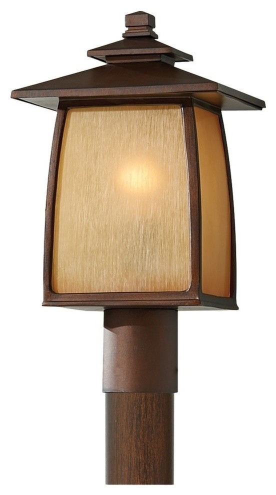 Feiss Wright House Sorrel Brown 9'' Wide LED Outdoor Wall Sconce with Striated I