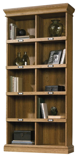sauer bookshelf 2 shelf white oak