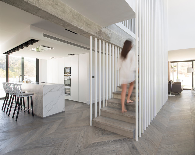 Un refugio en el Mediterráneo - Contemporáneo - Cocina - Otras zonas