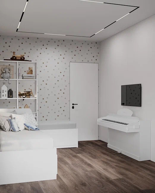 Ремонт квартиры для взрослых и двоих детей