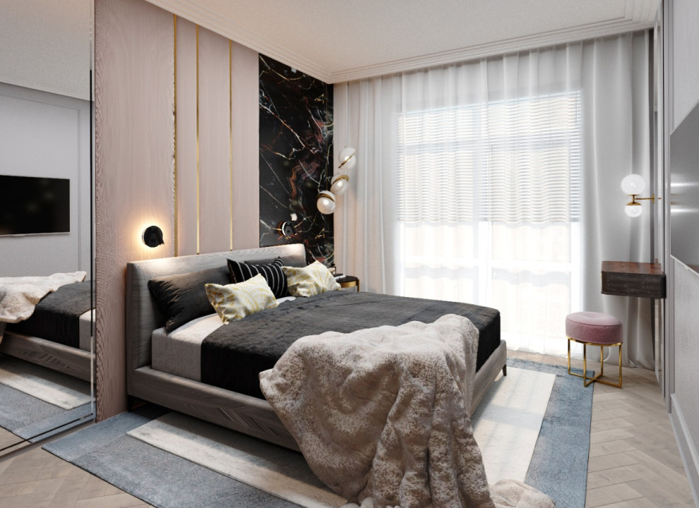 Проект: квартира 60 м2 на Королева, г. Санкт-Петербург