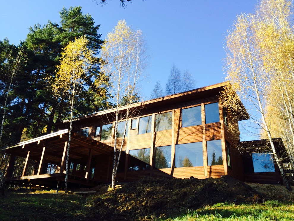 Дом 300 кв.м в коттеджном поселке "Заокские Просторы и Пейзажи"