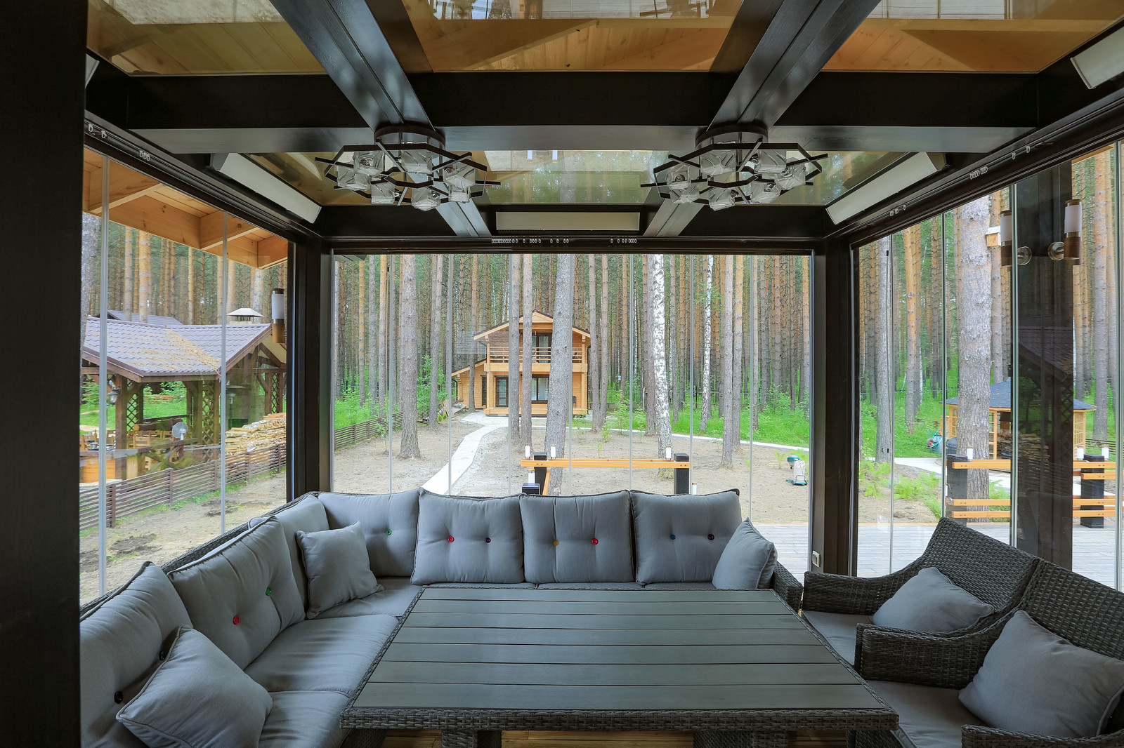 Остекленная терраса "Финский залив"