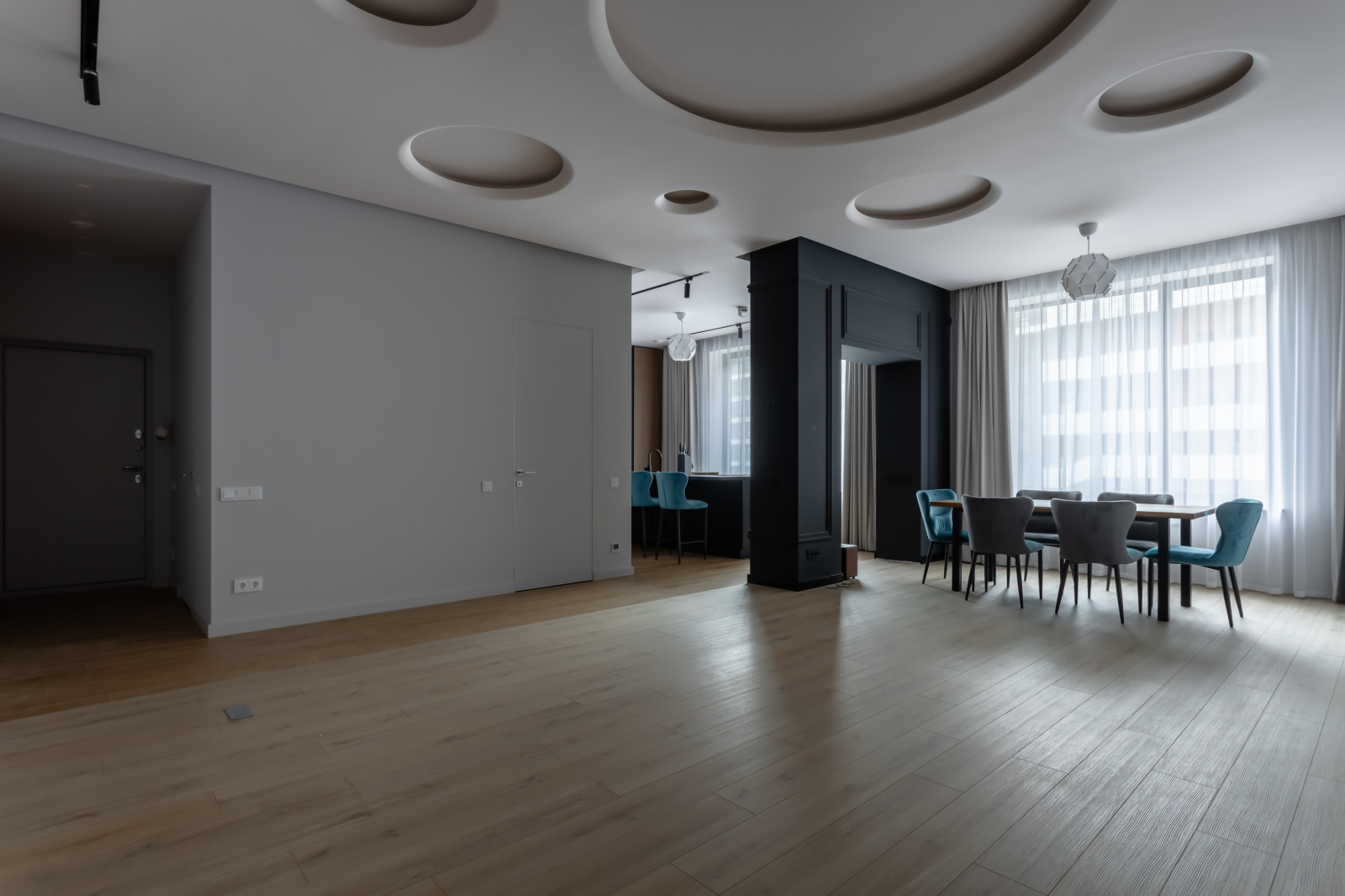 Ремонт четырехкомнатной квартиры для семьи с тремя детьми 120 м² в ЖК Лефортово