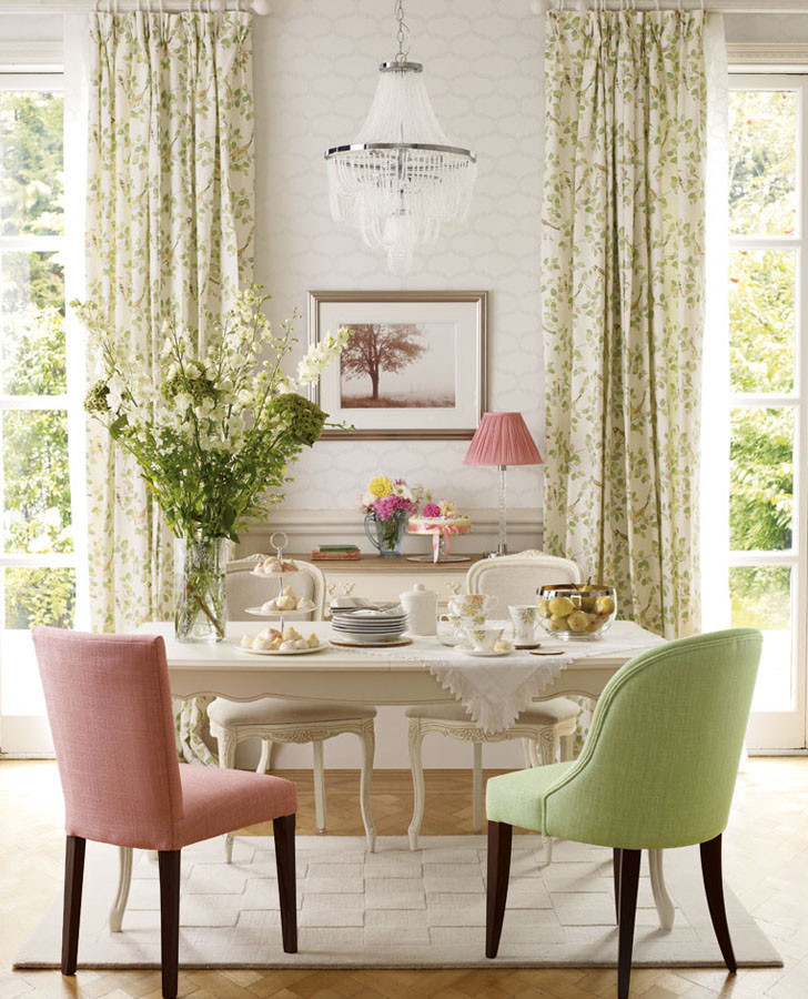 Design ideas for a country dining room in Charlotte.