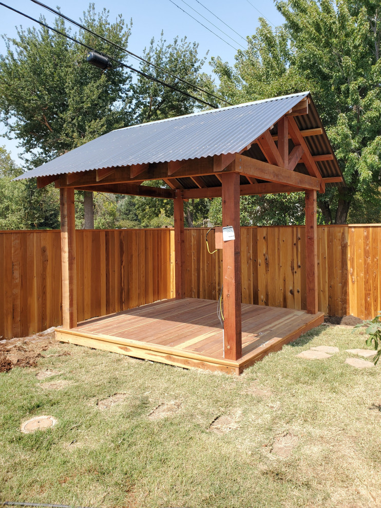 Redwood Patio and Pavilion