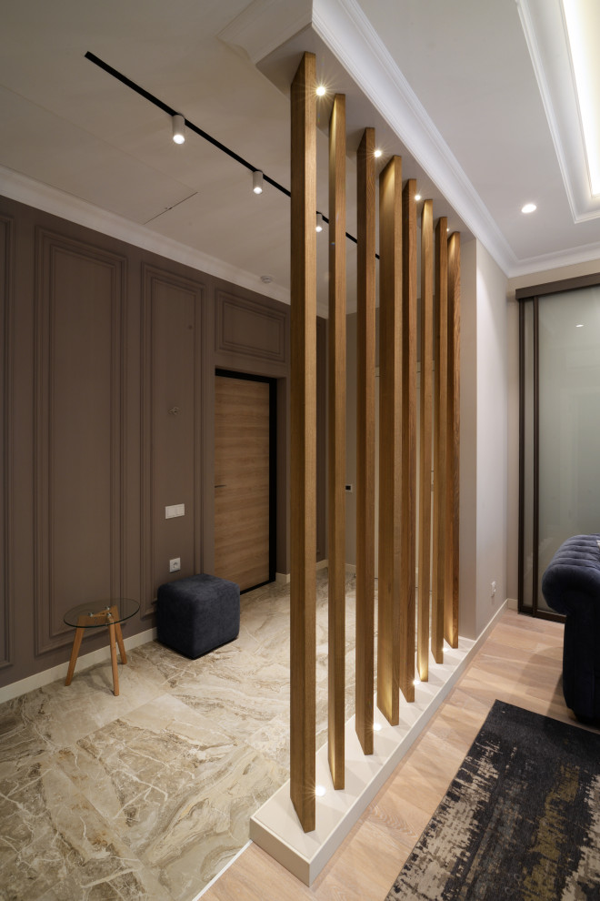 Небольшая квартира в неоклассическом стиле