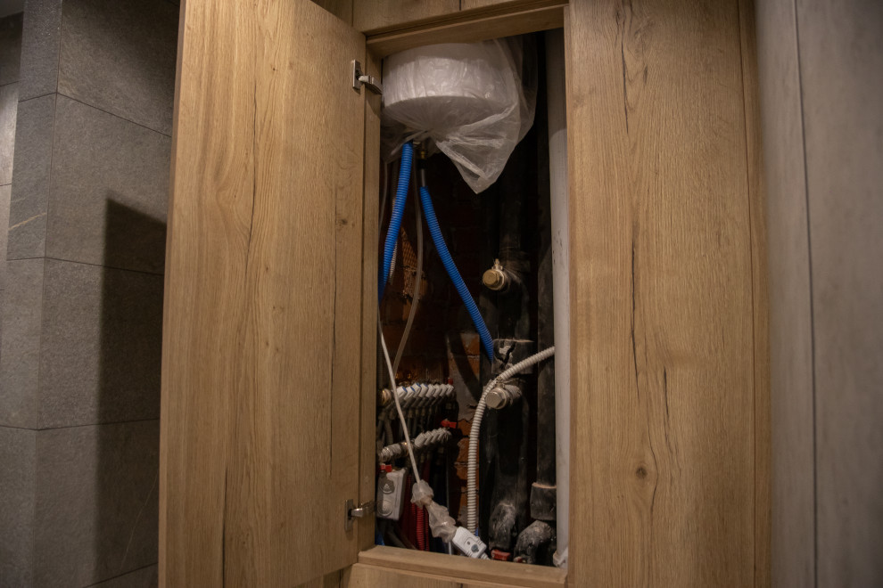 Санузел в стиле Лофт