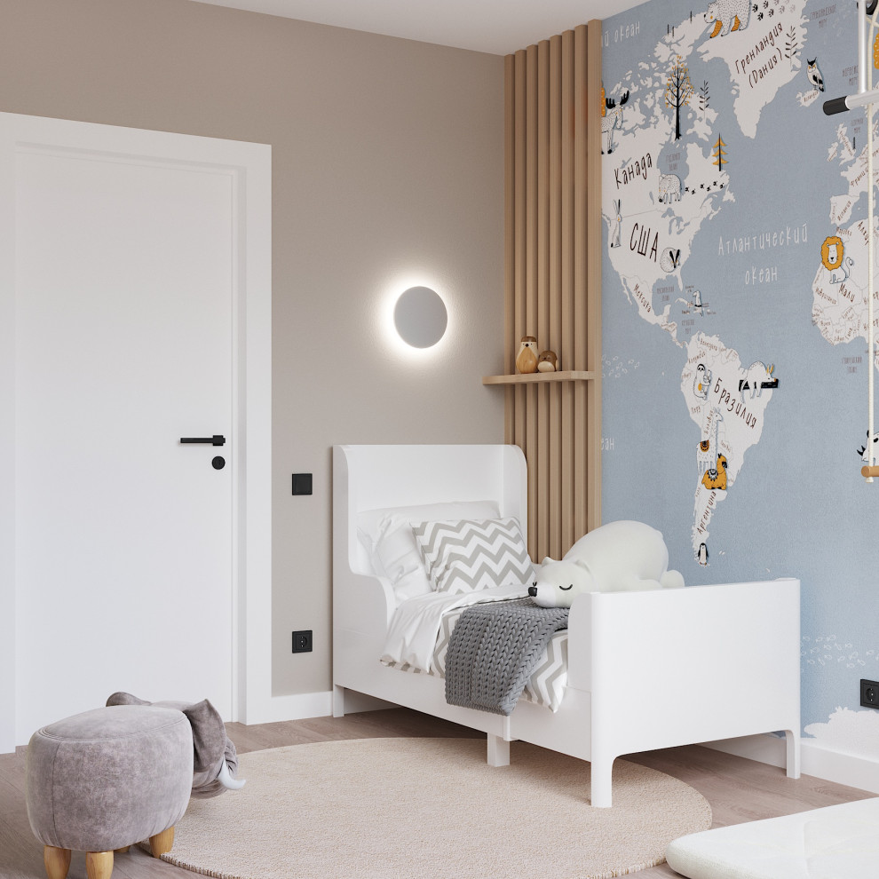 Дизайн-проект квартиры, площадью 99,1 м2 в г. Новосибирск