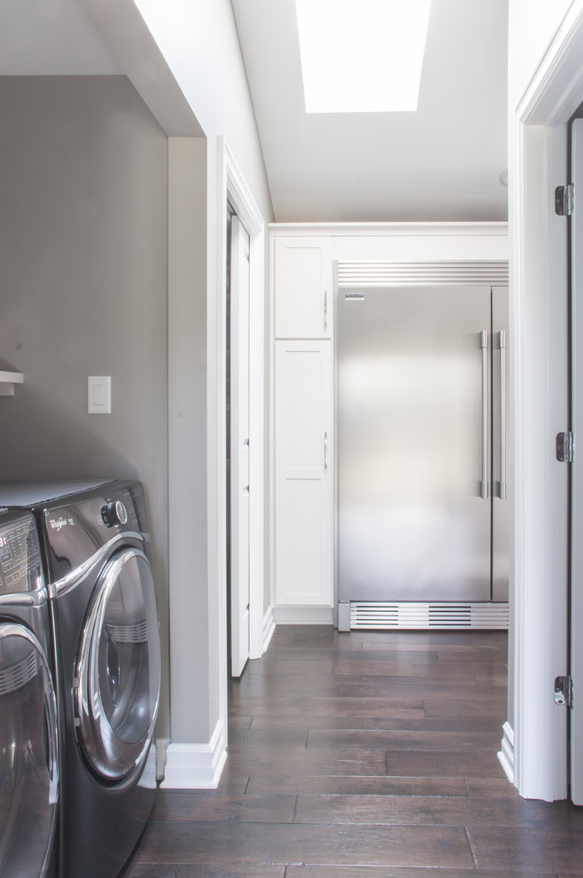 Gut Renovation Clarence, NY Laundry Room New York by KCB Architecture
