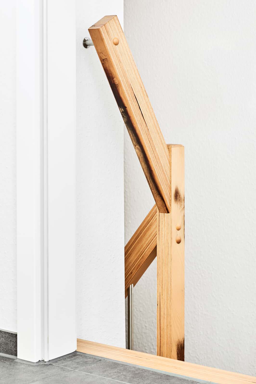 консольная лестница из BauBuche