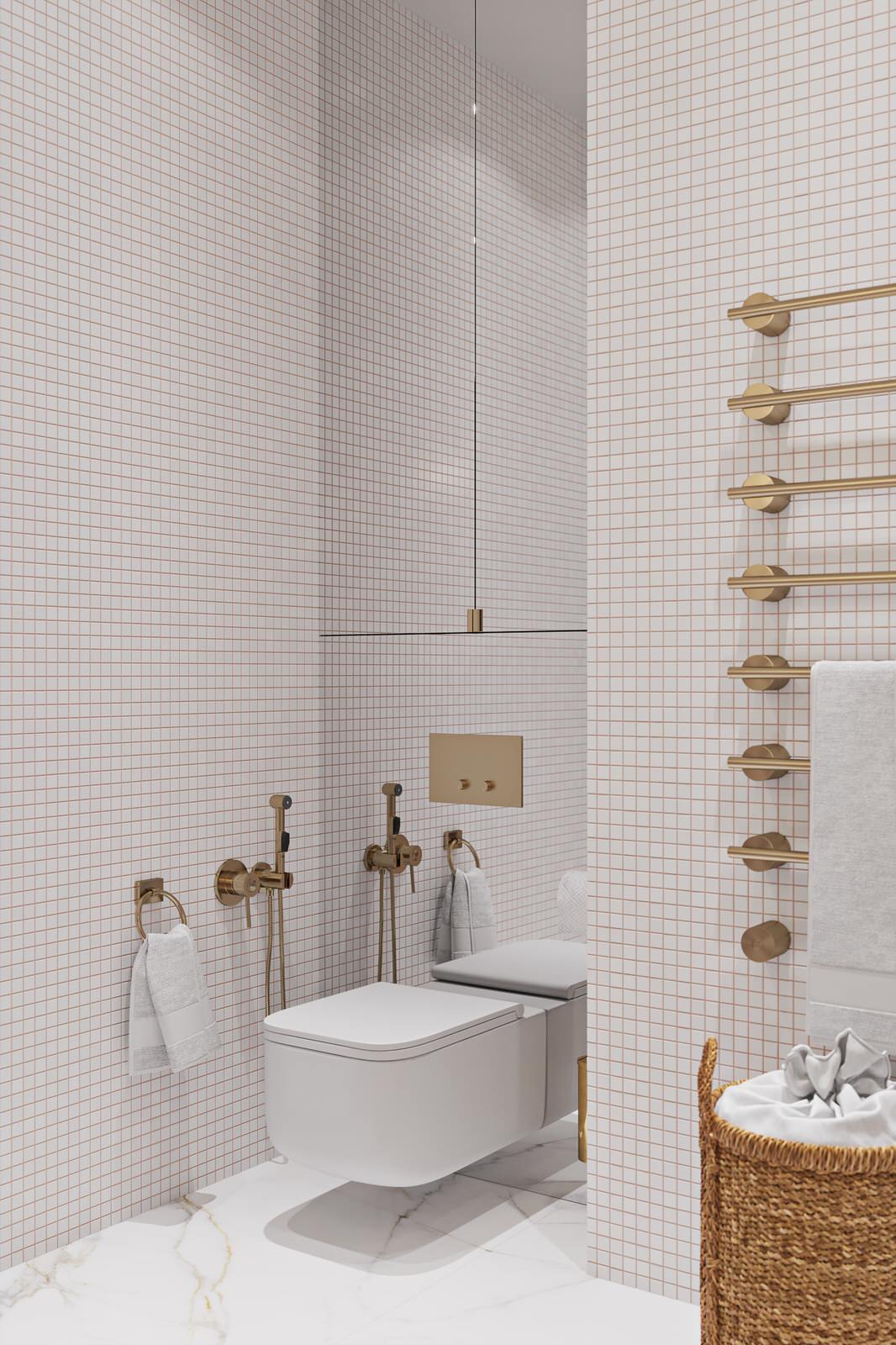 Квартира с сочными цветовыми акцентами для большой семьи