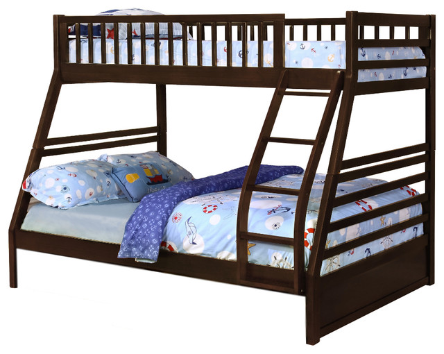 Wood Twin Over Full Convertible Bunk Bed Craftsman Beds Wood Twin Over Full Convertible Bunk Bed Craftsman Beds By Pilaster Designs