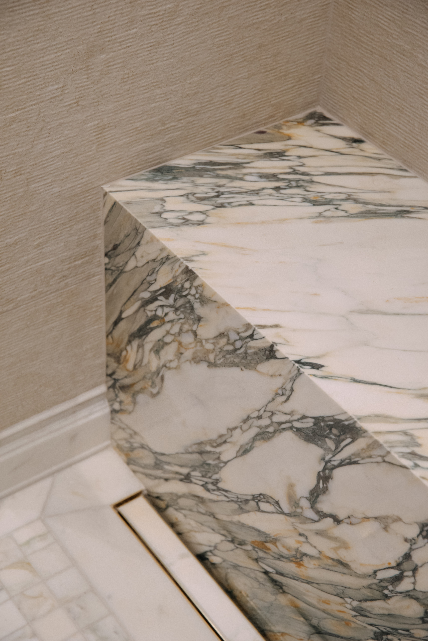 Primary bath shower detail