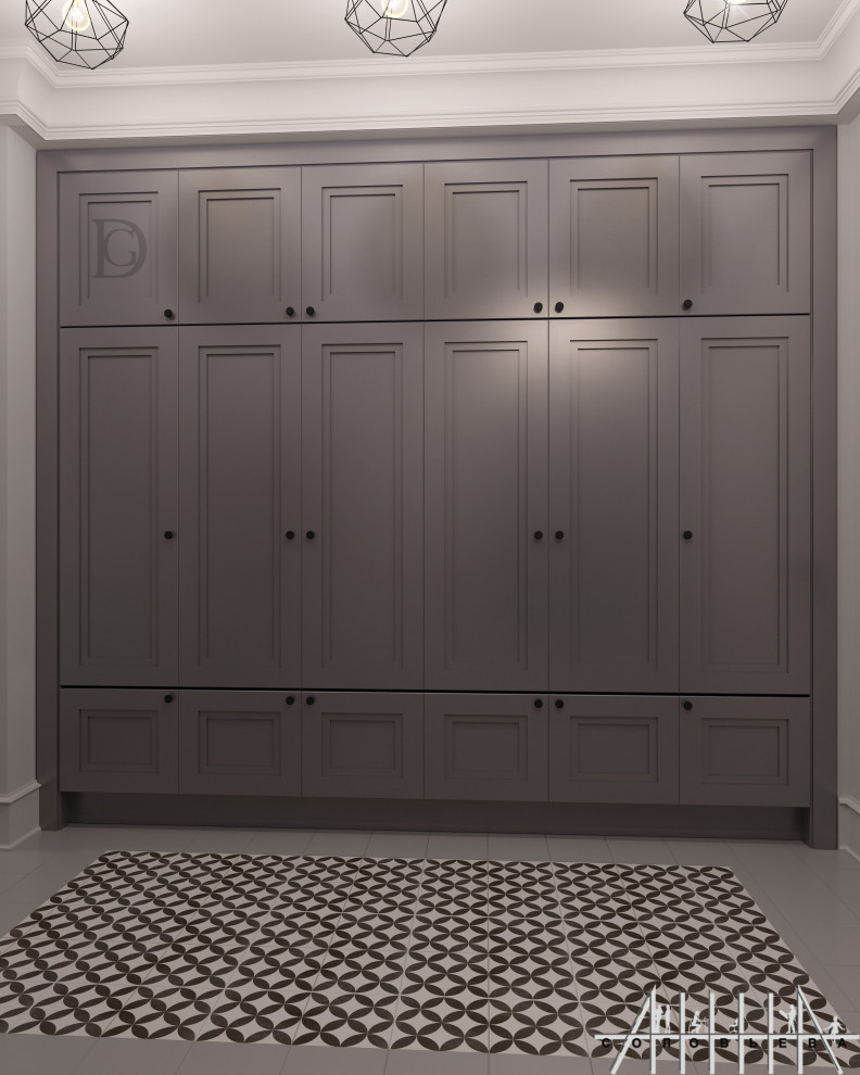 Interior design of a residential flat at Moscow