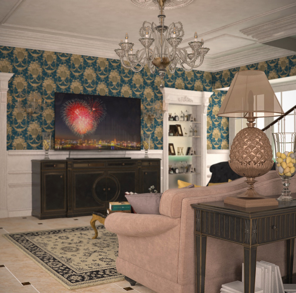 Интерьер частного дома в Колузаево