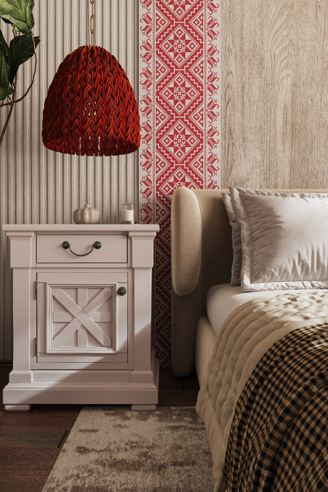 Bedroom in Modern Slavic Style|Спальня в славянском стиле