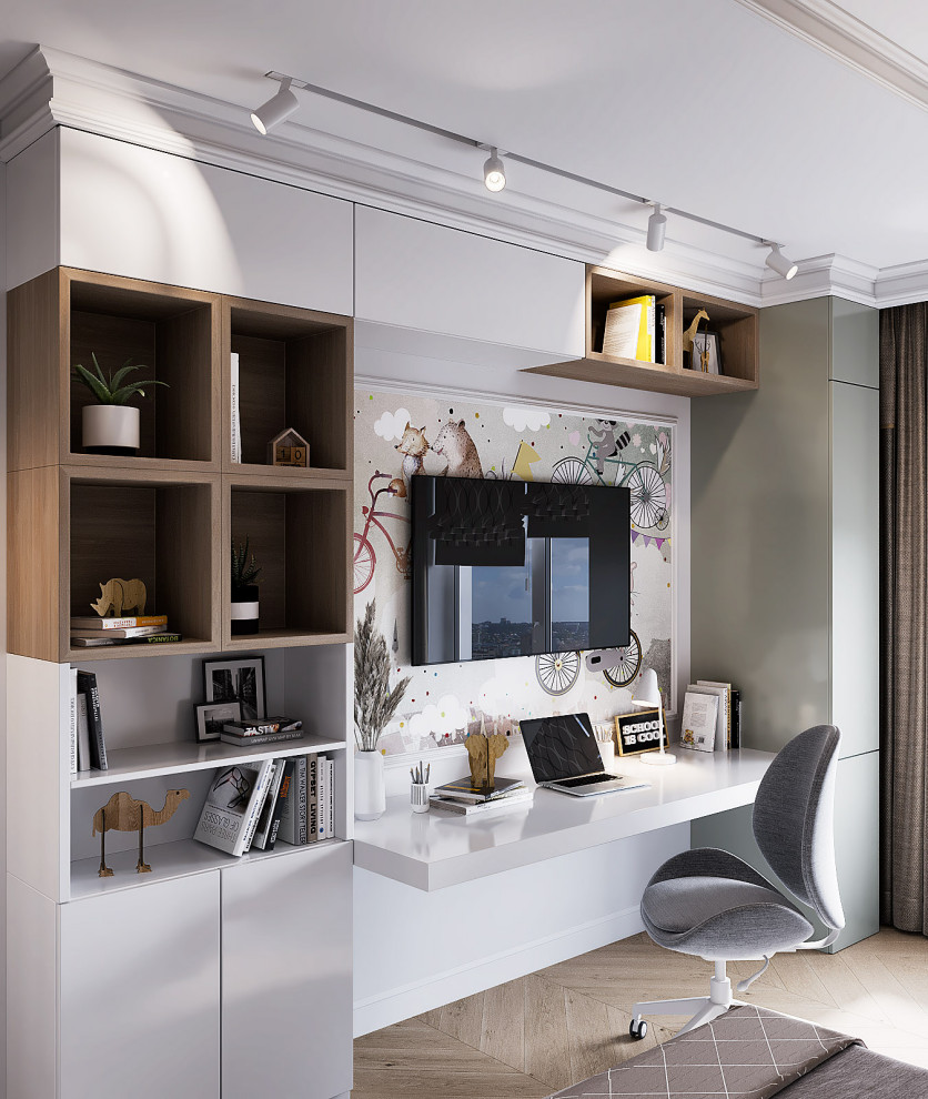 Проект интерьера частного дома, г. Ростов-на-Дону, площадью 120 кв.м.