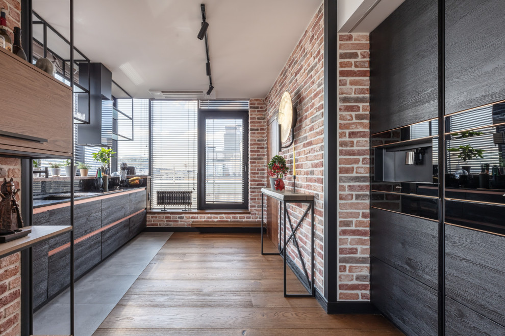 Пентхаус в стиле лофт реализация