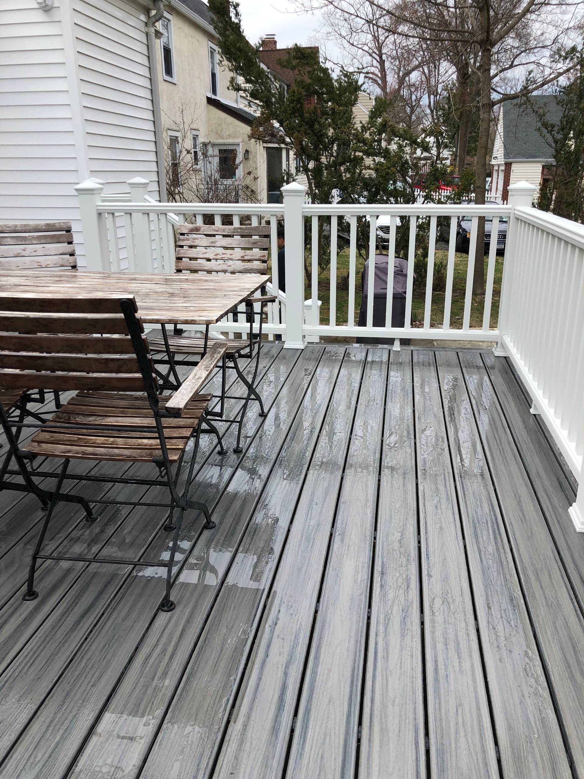 TREX composite deck