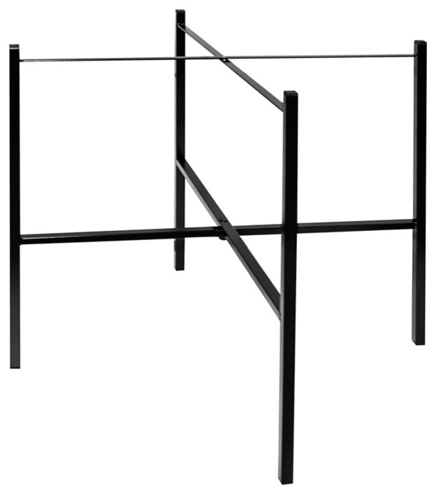 Black Single Tray Stand