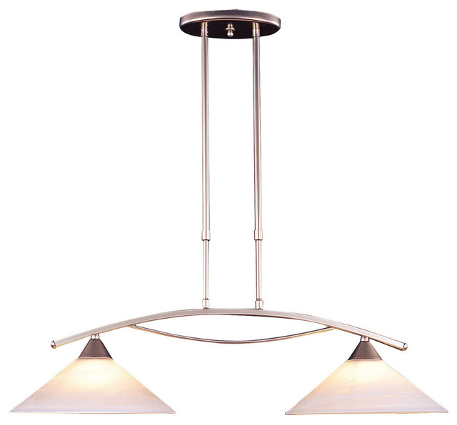 Elysburg Island Light In Satin Nickel And Tea Swirl Gl Elysburg 2 Light Island Satin Nickel And Tea Swirl Gl