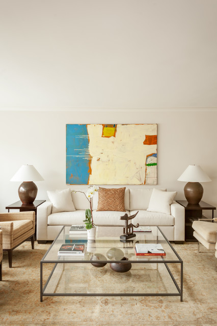 Upper East Side Duplex trendy-dagligstue