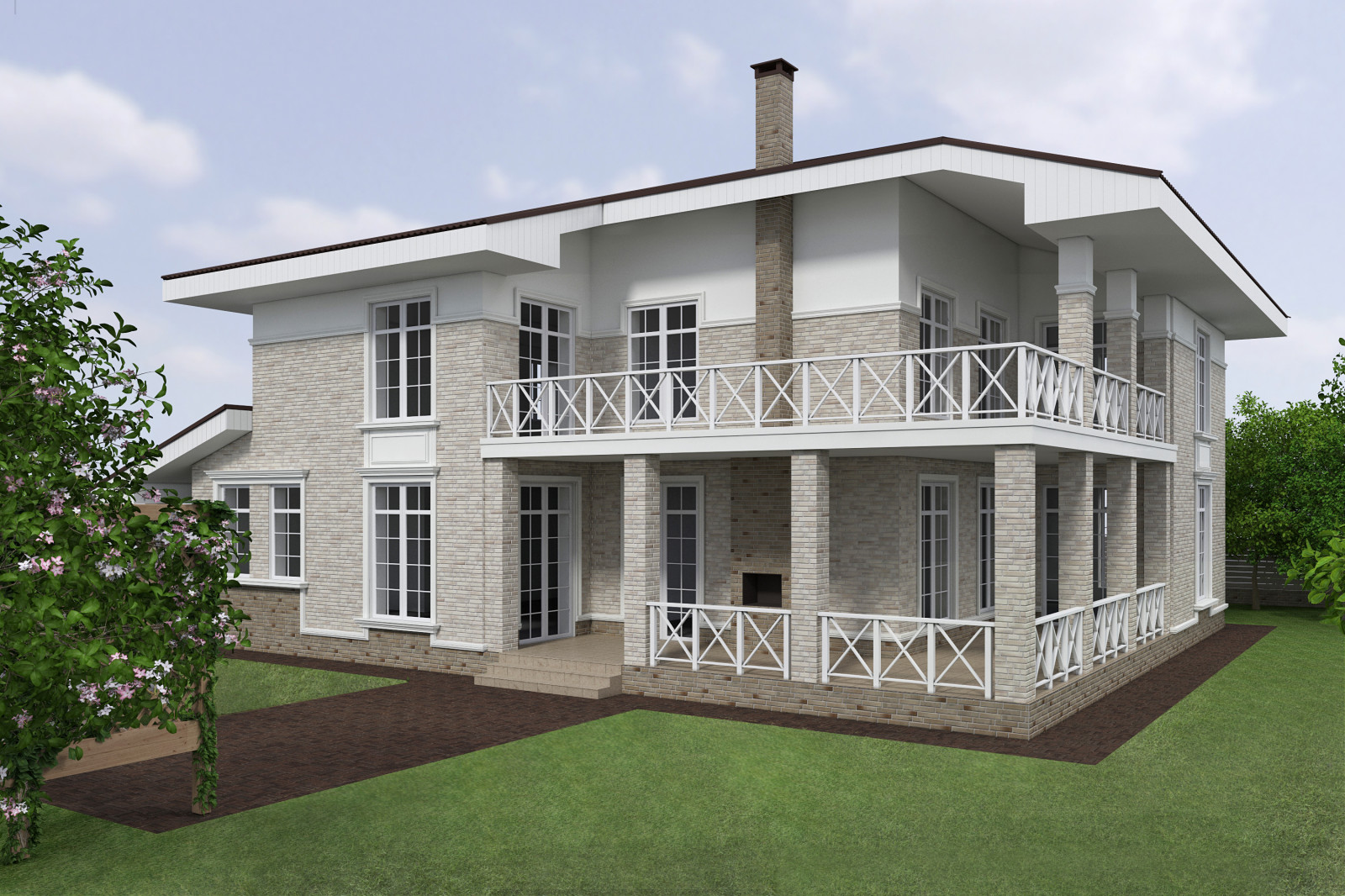 коттедж в подмосковье