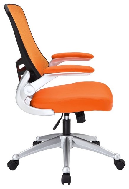 Arm Office Desk Chair Contemporary, Flip Up Arm Office Chairs