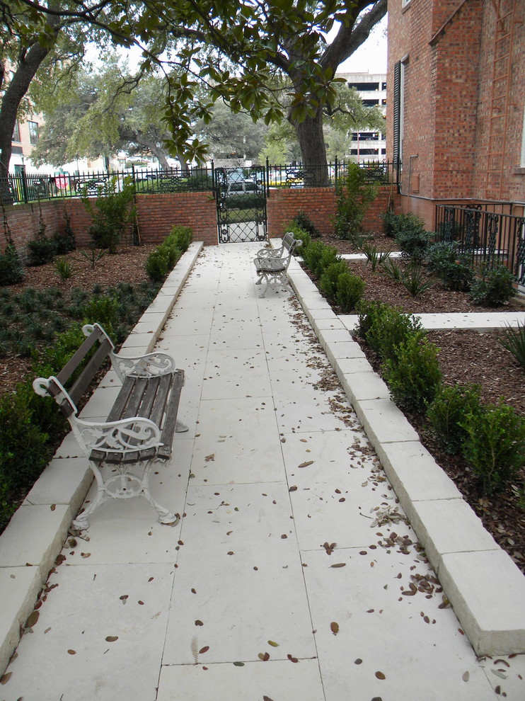 Sorority house patio