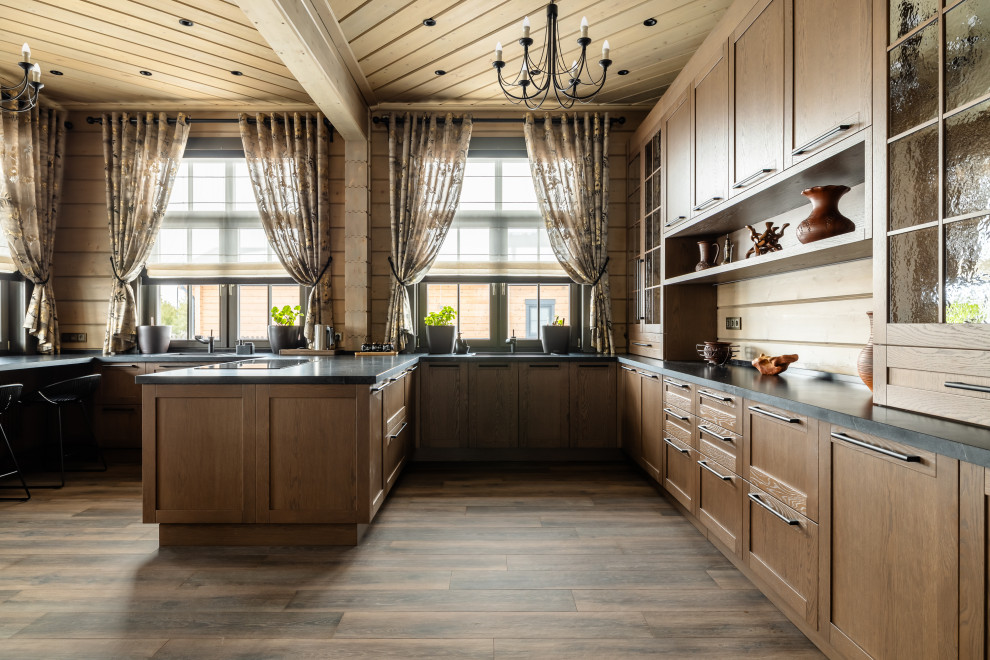 Кухня из массива дуба