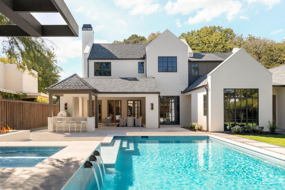 Tulip - Transitional - Pool - Dallas - by The Design Shop