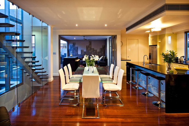 Ascot Home Renovation contemporary-dining-room