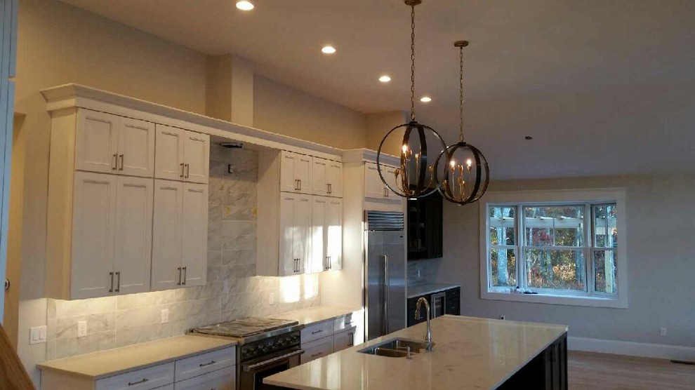 Home design - transitional home design idea in Providence