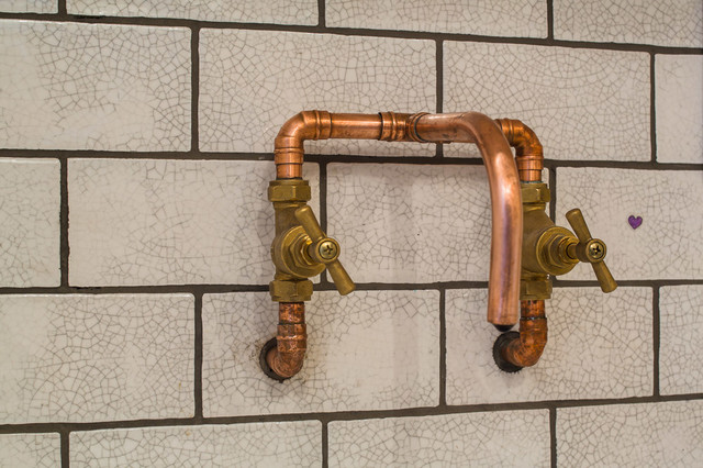 Design Your Own Faucets With Copper Pipe